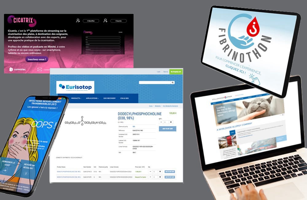 Sites Internet / Extranet / Backoffice / formation